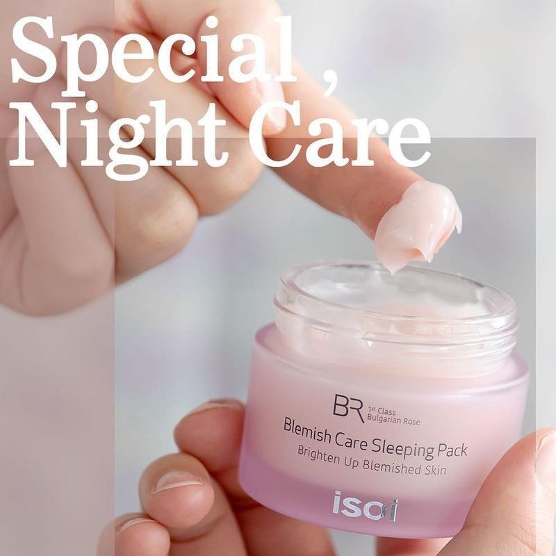 ISOI Bulgarian Rose Blemish Care Sleeping Pack 50ml - KBeauti