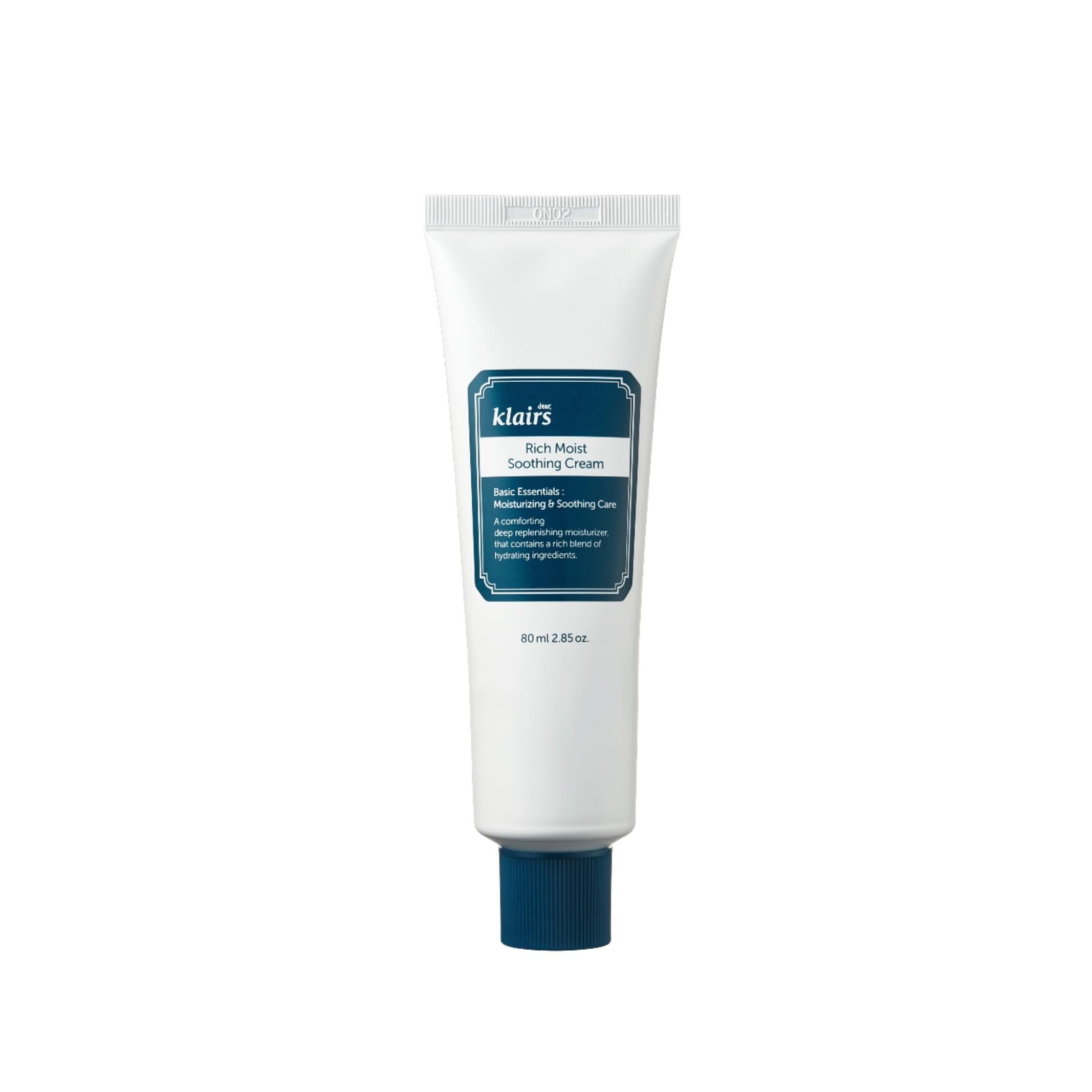 Klairs Rich Moist Soothing Cream 80ml - KBeauti