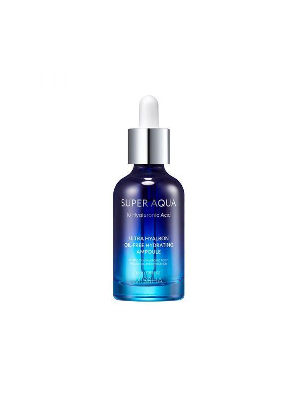 MISSHA Super Aqua Ultra Hyalron Oil-Free Hydrating Ampoule 40ml - KBeauti