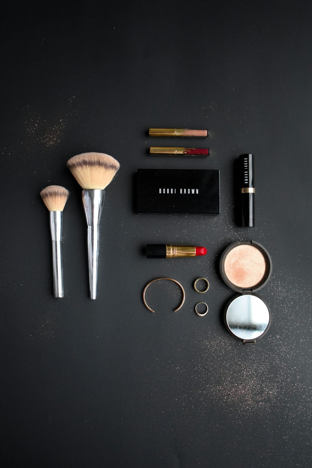 Foundation and concealer makeup