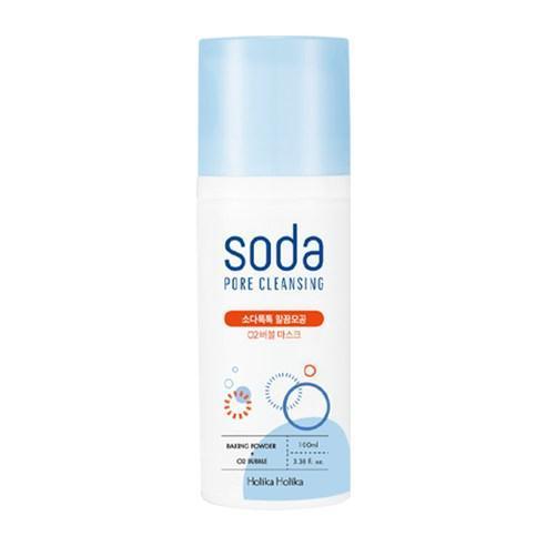 [HolikaHolika] Soda Pore Cleansing O2 Bubble Mask Cleansing Foam 100ml - KBeauti