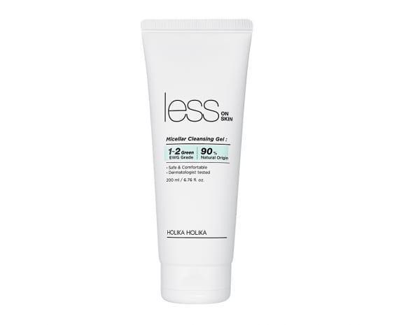 [HolikaHolika] Less On Skin Micellar Cleansing Gel 200ml - KBeauti