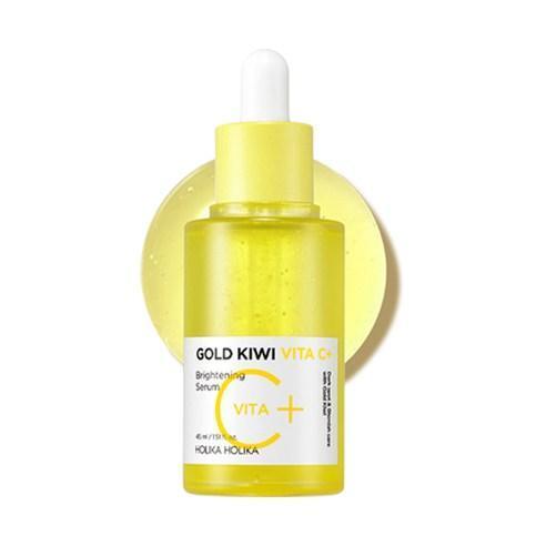 [HolikaHolika] Gold Kiwi Vita C+ Brightening Serum 45ml - KBeauti