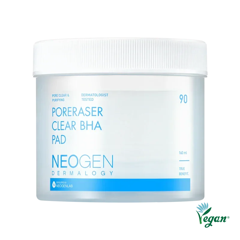 [NeoGen] DERMALOGY PORERASER CLEAR BHA PAD 160ML (90 PADS)