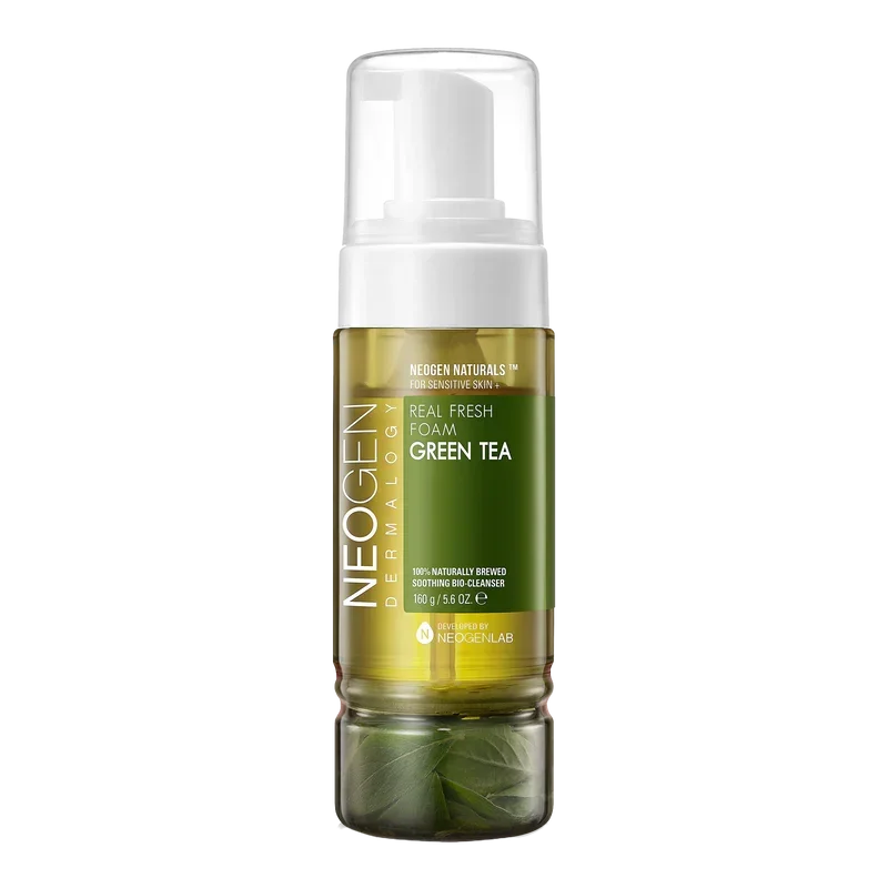 [NeoGen] DERMALOGY REAL FRESH FOAM CLEANSER GREEN TEA 160G