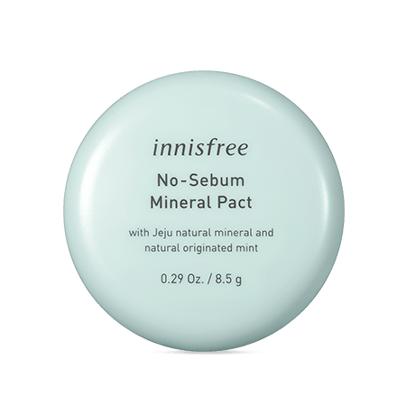 [Innisfree] No-Sebum Mineral Pact 8.5g - KBeauti