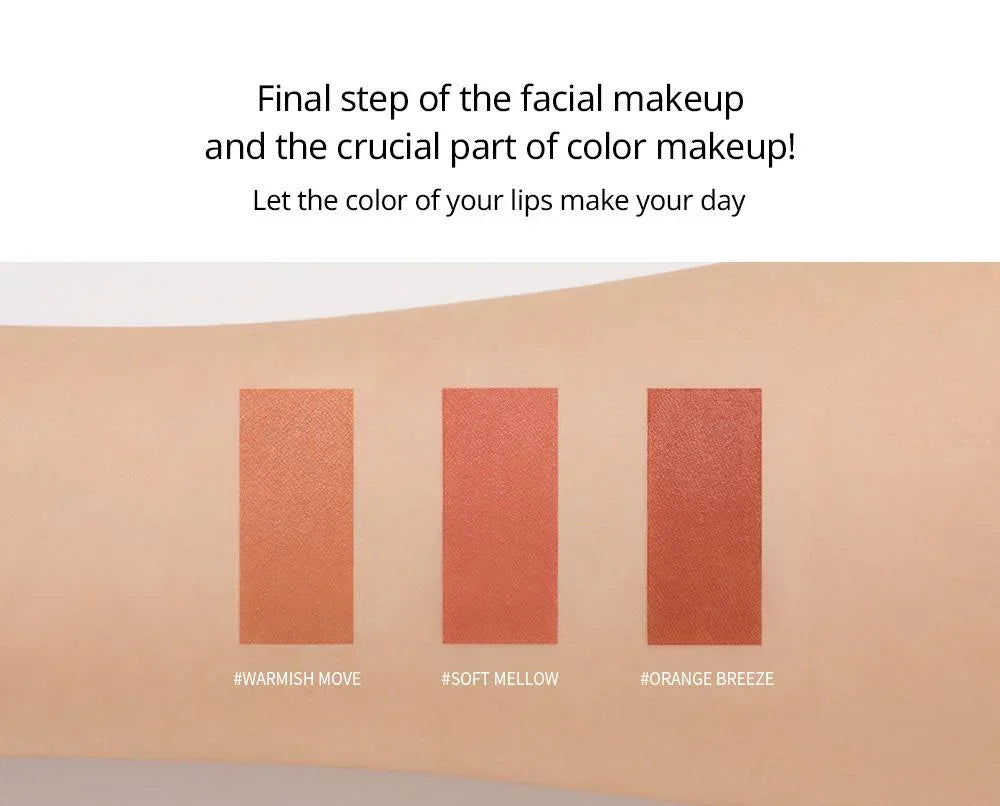 [3CE] SOFT MATTE LIPSTICK #WARMISH MOVE