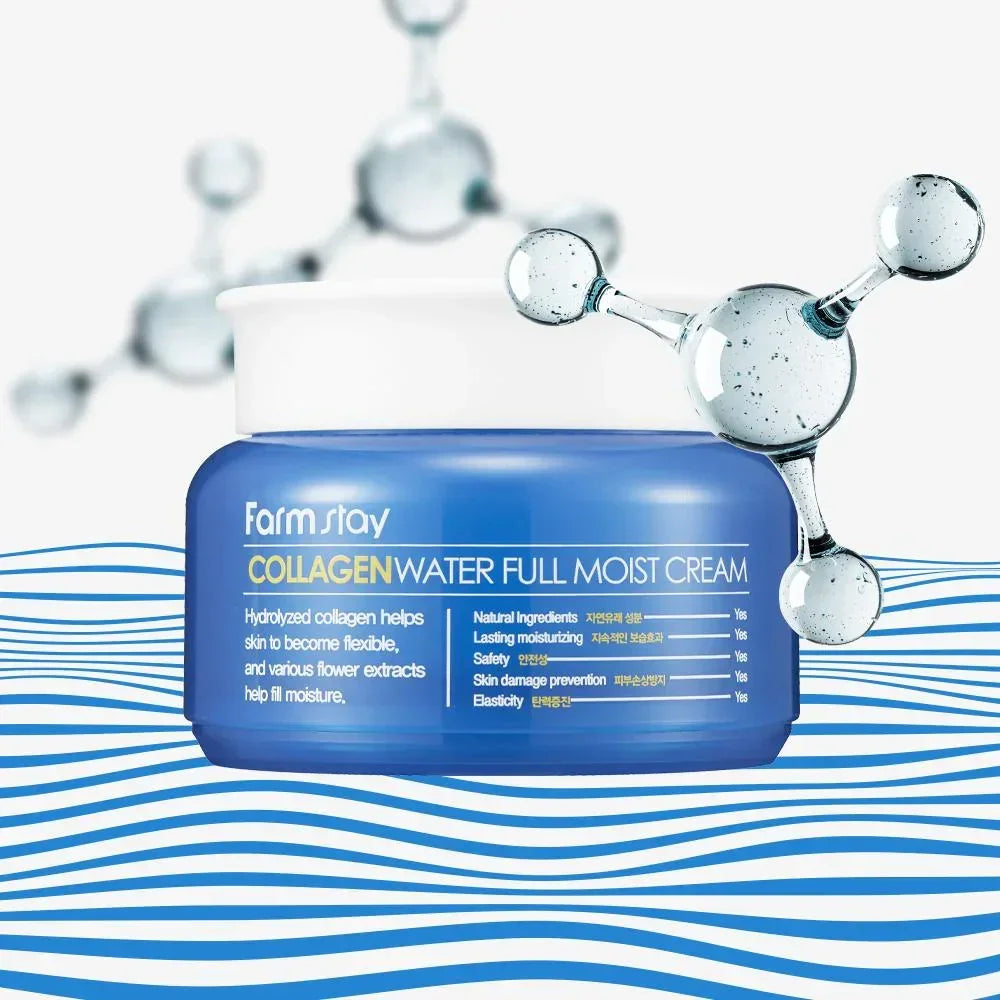 [Farmstay] Collagen Water Full Moist Cream - 100g