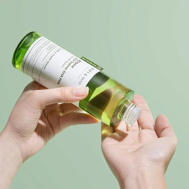 [Mary&May] Vegan CICA Tea Tree AHA PHA Blemish Toner - 200ml