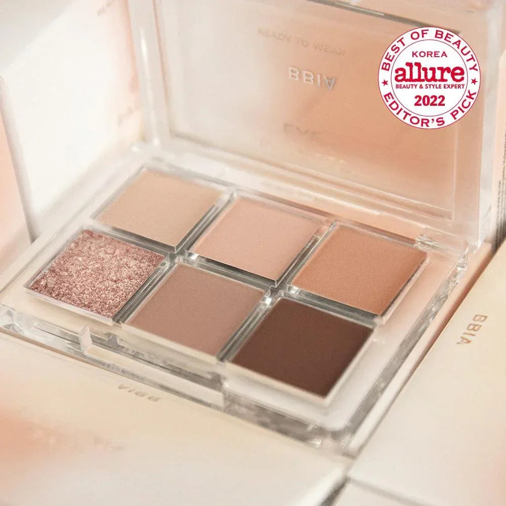 [BBIA] Ready To Wear Eye Palette - #1 Nude Blush