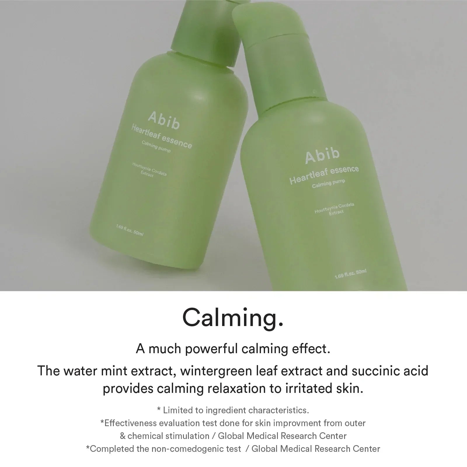 [Abib] Heartleaf essence Calming pump - 50ml