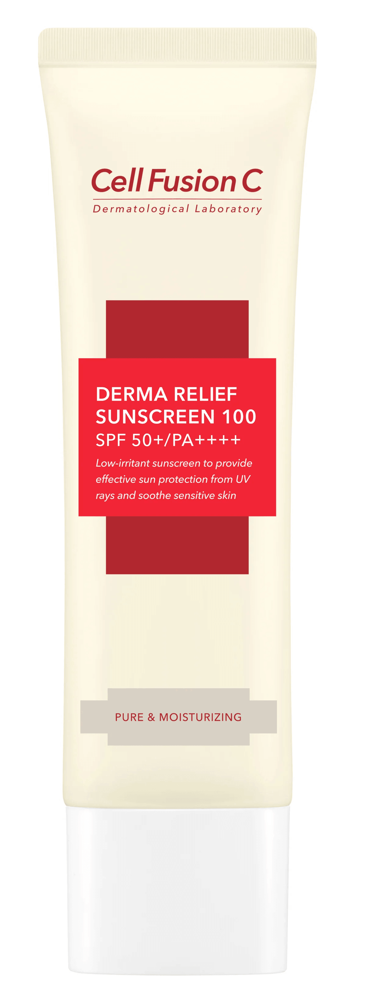 [CellFusionC] Derma Relief Sunscreen SPF50+ / PA++++ - 50ml - KBeauti