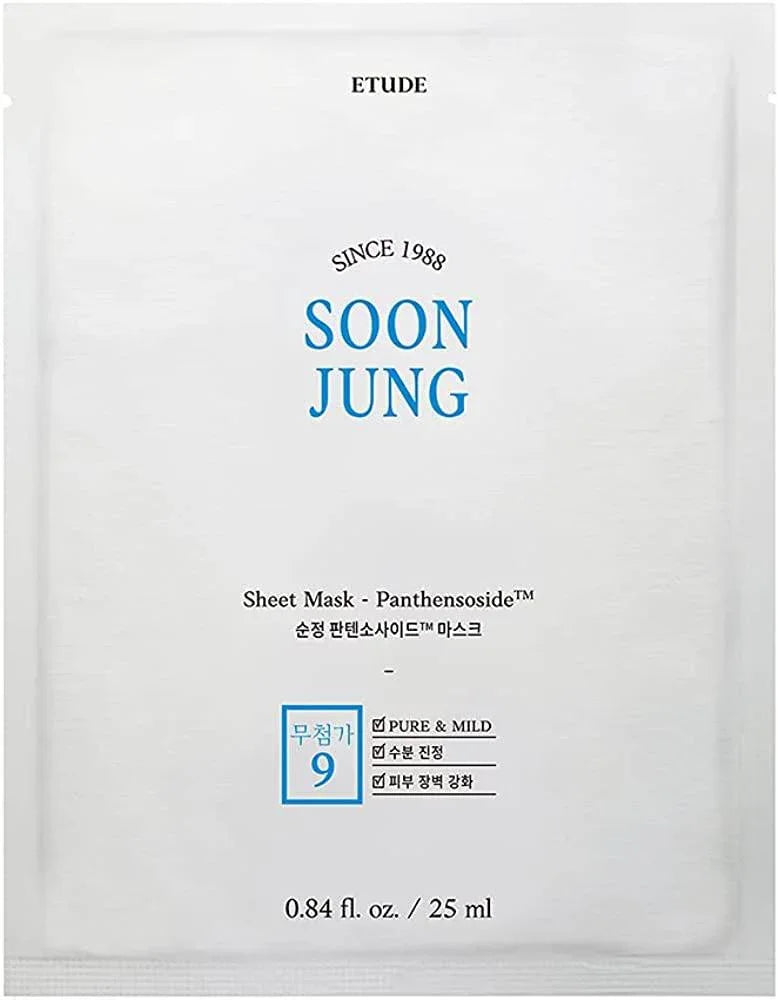 [EtudeHouse] SoonJung Mask Panthensoside 10 sheets