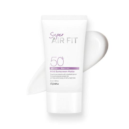 [Apieu] SUPER AIR FIT MILD SUNSCREEN [MATTE] 50ml - KBeauti