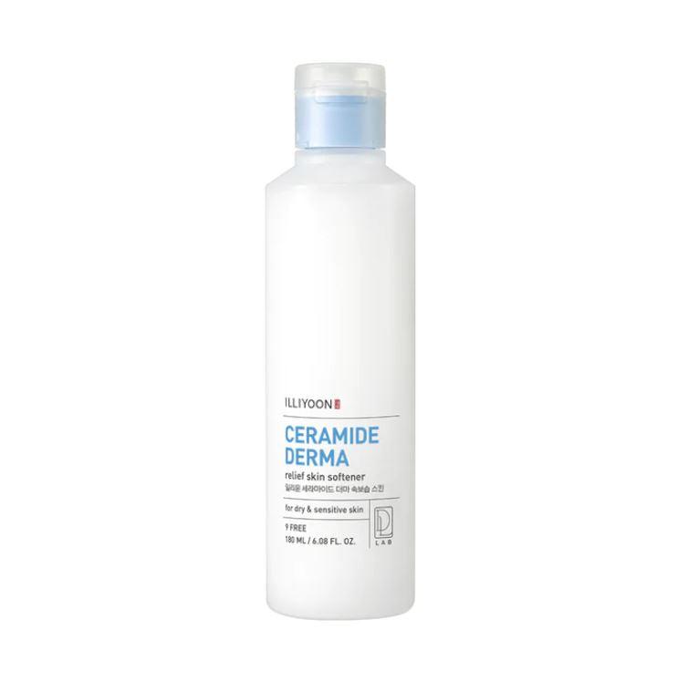 [Illiyoon] Ceramide Derma Relief Skin Softener 180ml - KBeauti