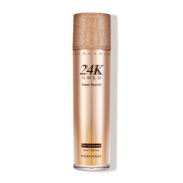 [holikaholika] Prime Youth 24K Gold Repair Toner 120ml - KBeauti