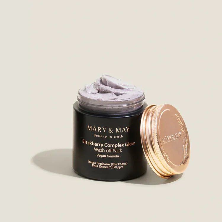 [Mary&May] Blackberry Complex Glow Wash off Pack 125g