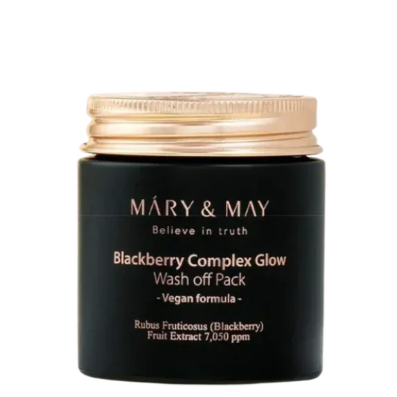[Mary&May] Blackberry Complex Glow Wash off Pack 125g