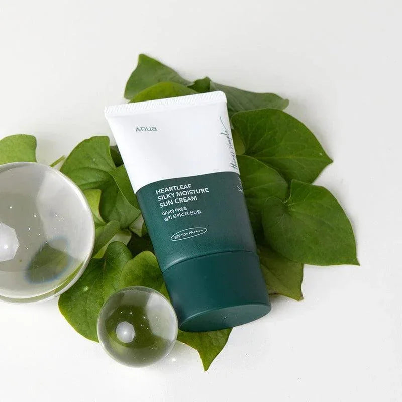 [Anua] HEARTLEAF SILKY MOISTURE SUNSCREEN 50ml