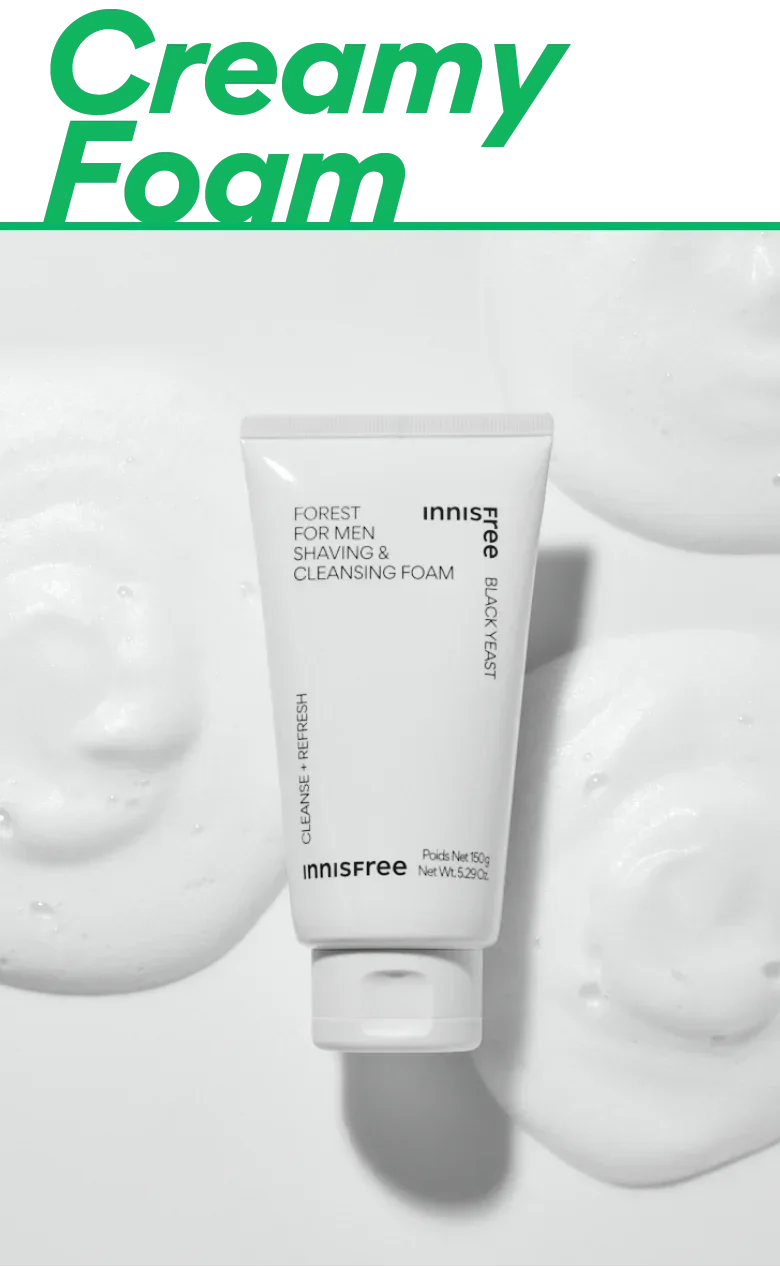[Innisfree] Forest For Men Shaving Cleansing Foam 150g