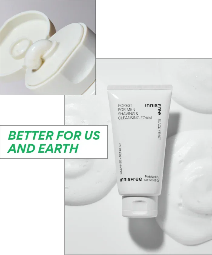 [Innisfree] Forest For Men Shaving Cleansing Foam 150g