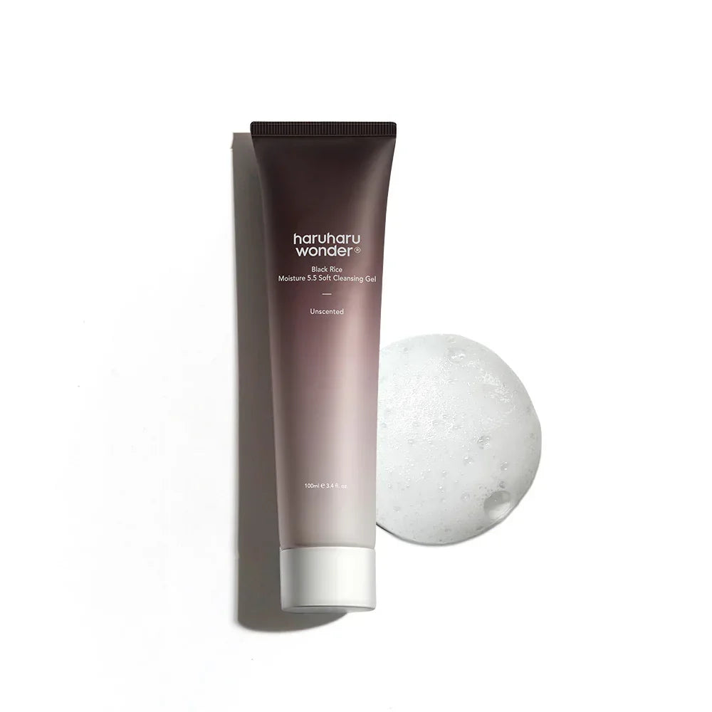 [haruharuwonder] Black Rice Moisture 5.5 Soft Cleansing Gel 100ml