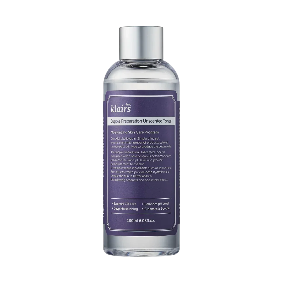 [Dear Klairs] Supple Preparation Unscented Toner 180ml