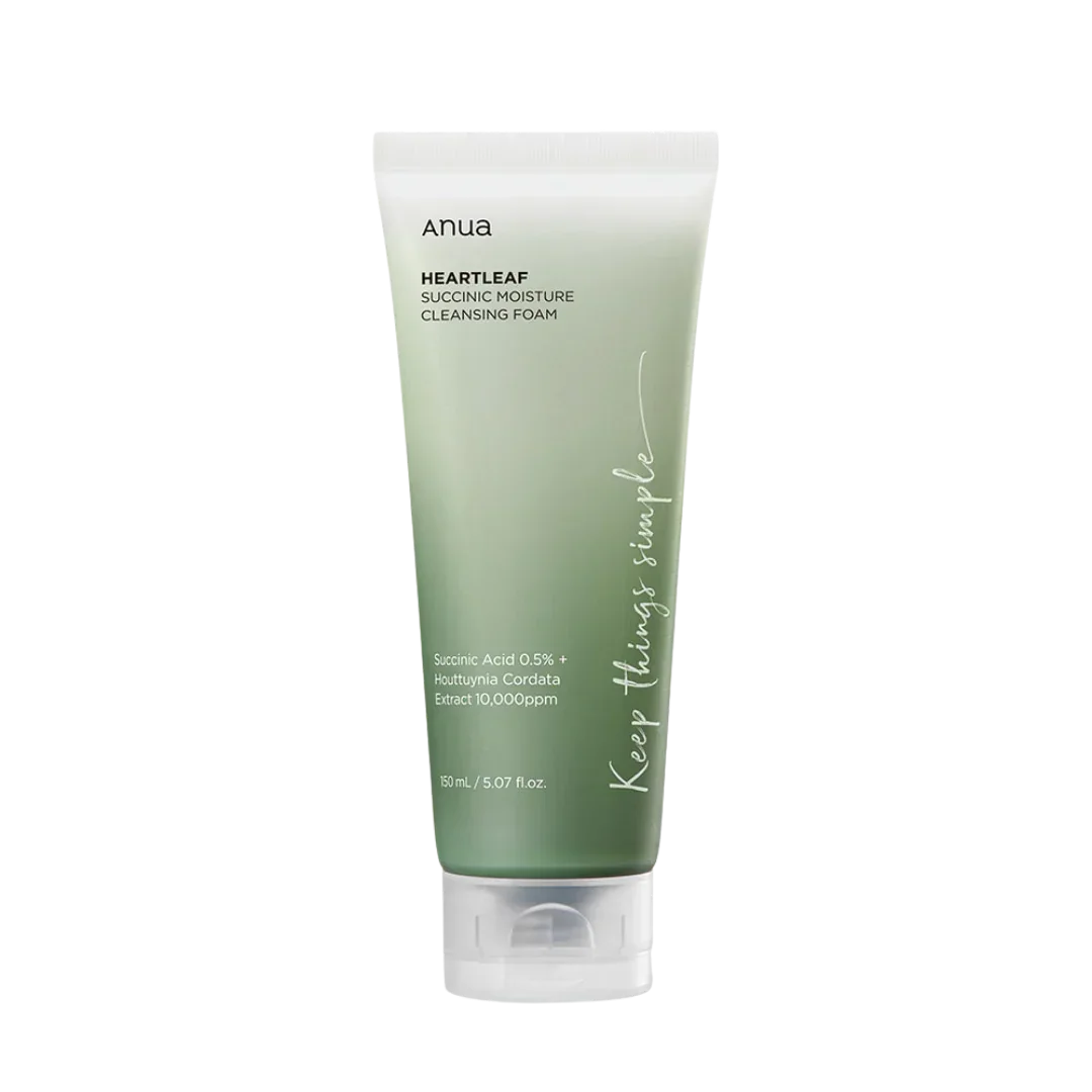 [Anua] HEARTLEAF SUCCINIC MOISTURE CLEANSING FOAM 150ml