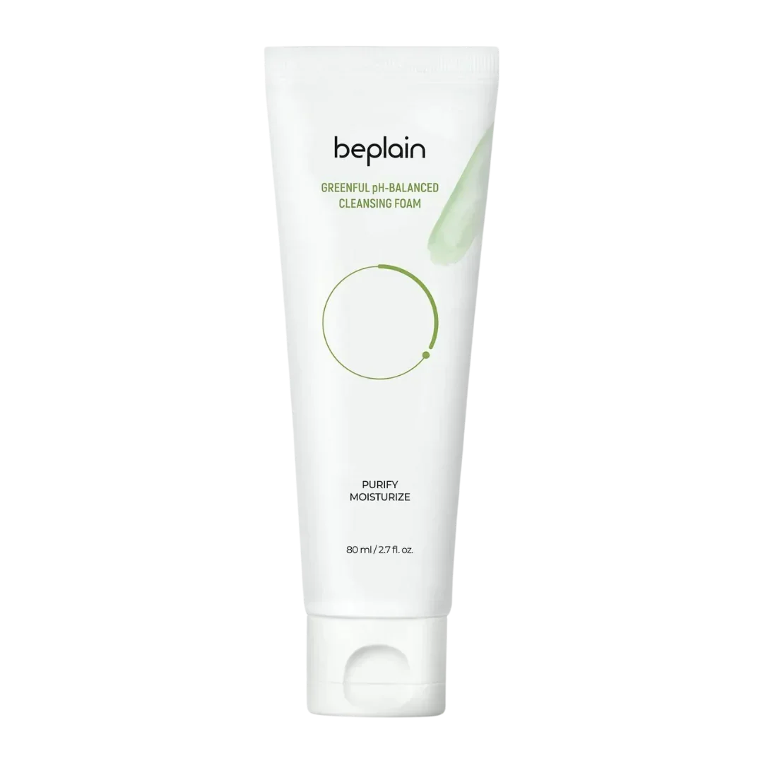 [beplain] Mung Bean pH-Balanced Cleansing Foam 80ml