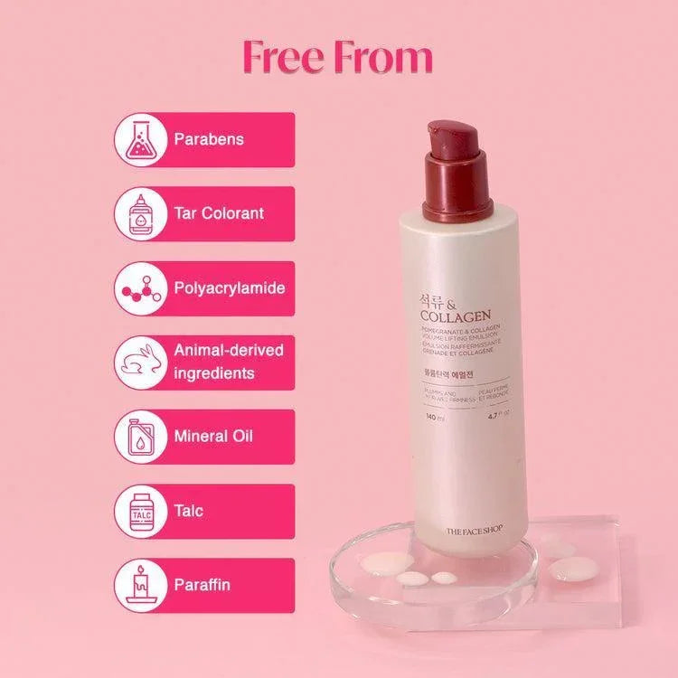 [Thefaceshop] POMEGRANATE AND COLLAGEN VOLUME LIFTING EMULSION 140ml