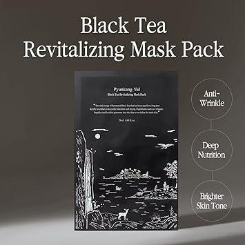[PyunkangYul] Black Tea Revitalizing Mask Pack 25ml*10ea
