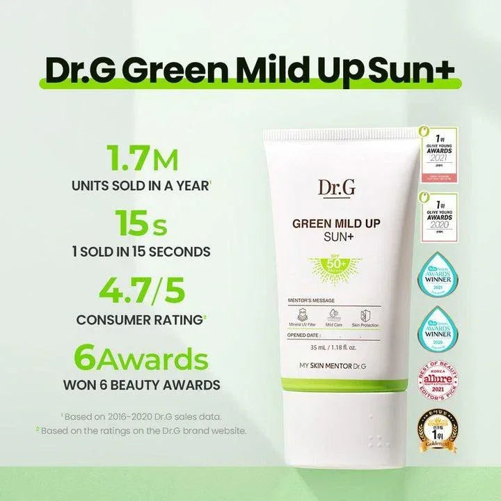 [Dr.G] Green Mild Up Sun SPF 50+/ PA++++ 50ml
