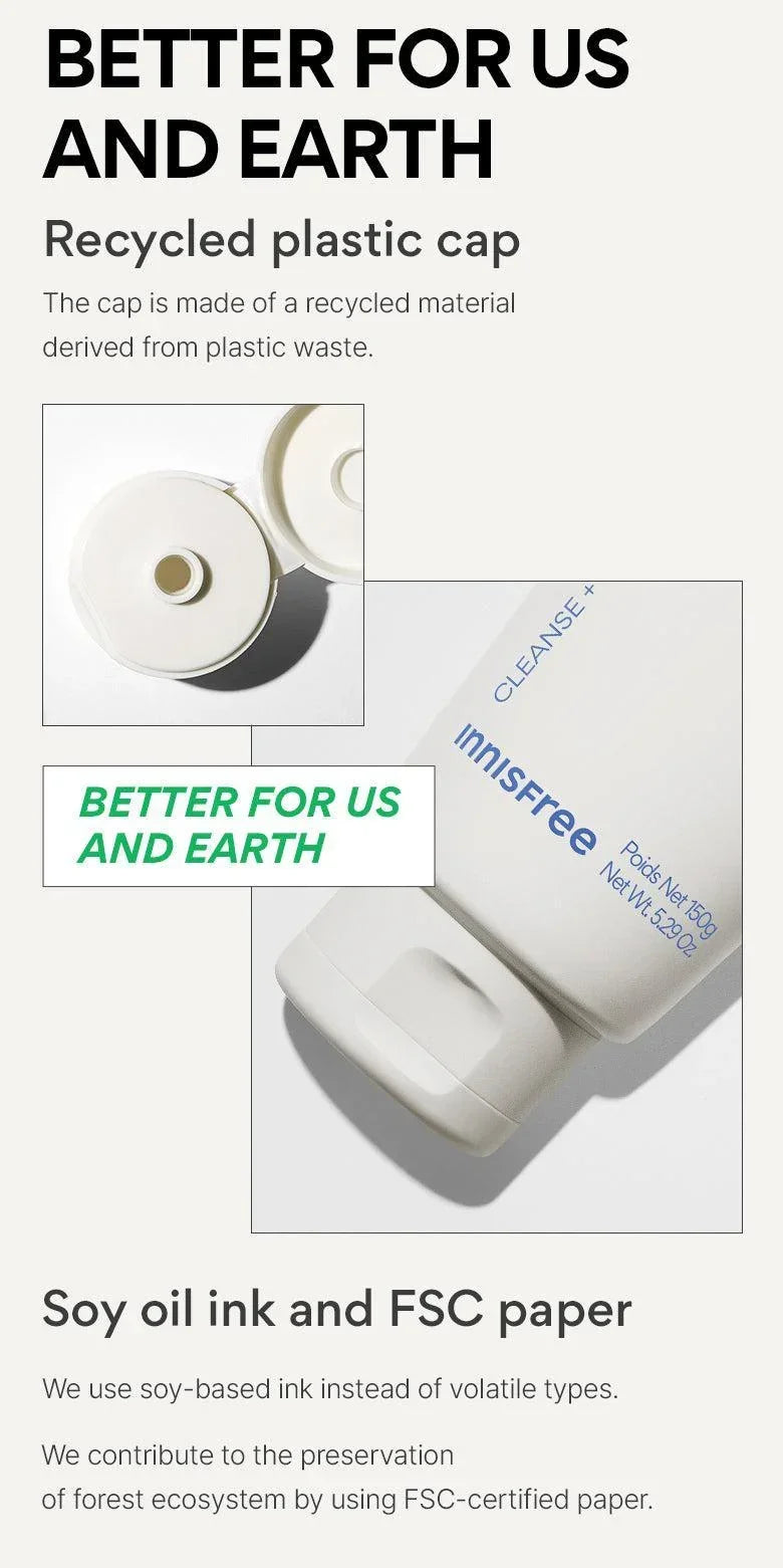 [Innisfree] Bija Trouble Cleansing Foam 150g