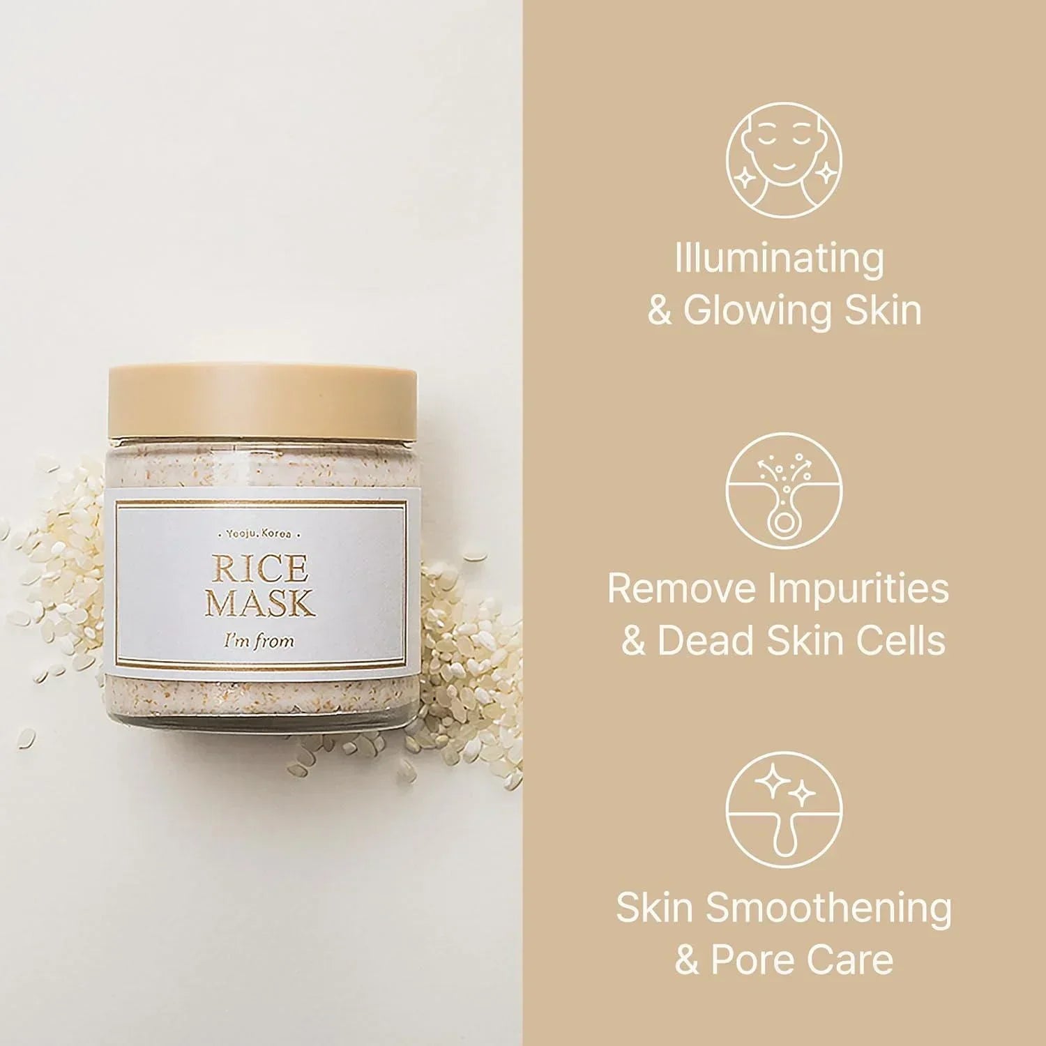 [ImFrom] Rice Mask 110g