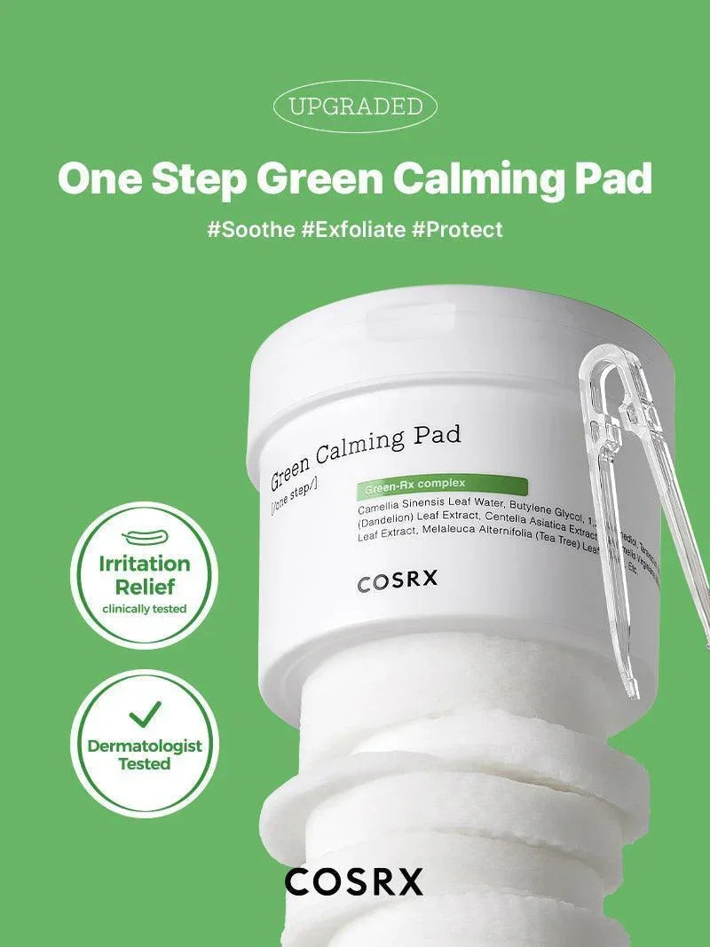 [Cosrx] One Step Green Hero Calming Pad 70pcs