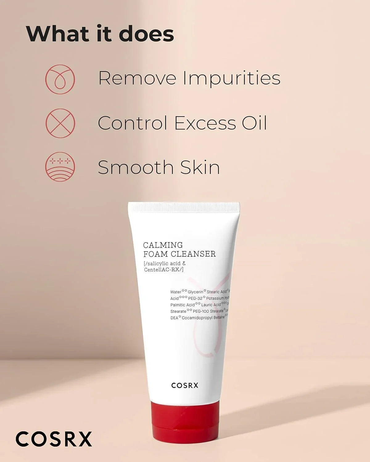 [Cosrx] AC Collection Calming Foam Cleanser 150ml
