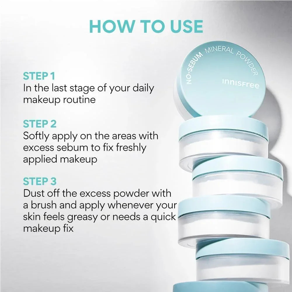 [Innisfree] No-Sebum Mineral Powder 5g