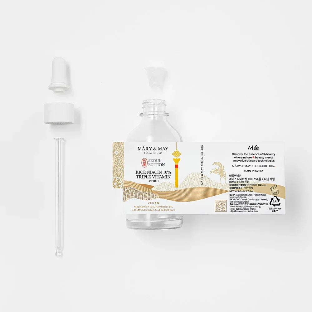 [Mary&May] Rice niacin 10% Triple Vitamin Serum 80ml