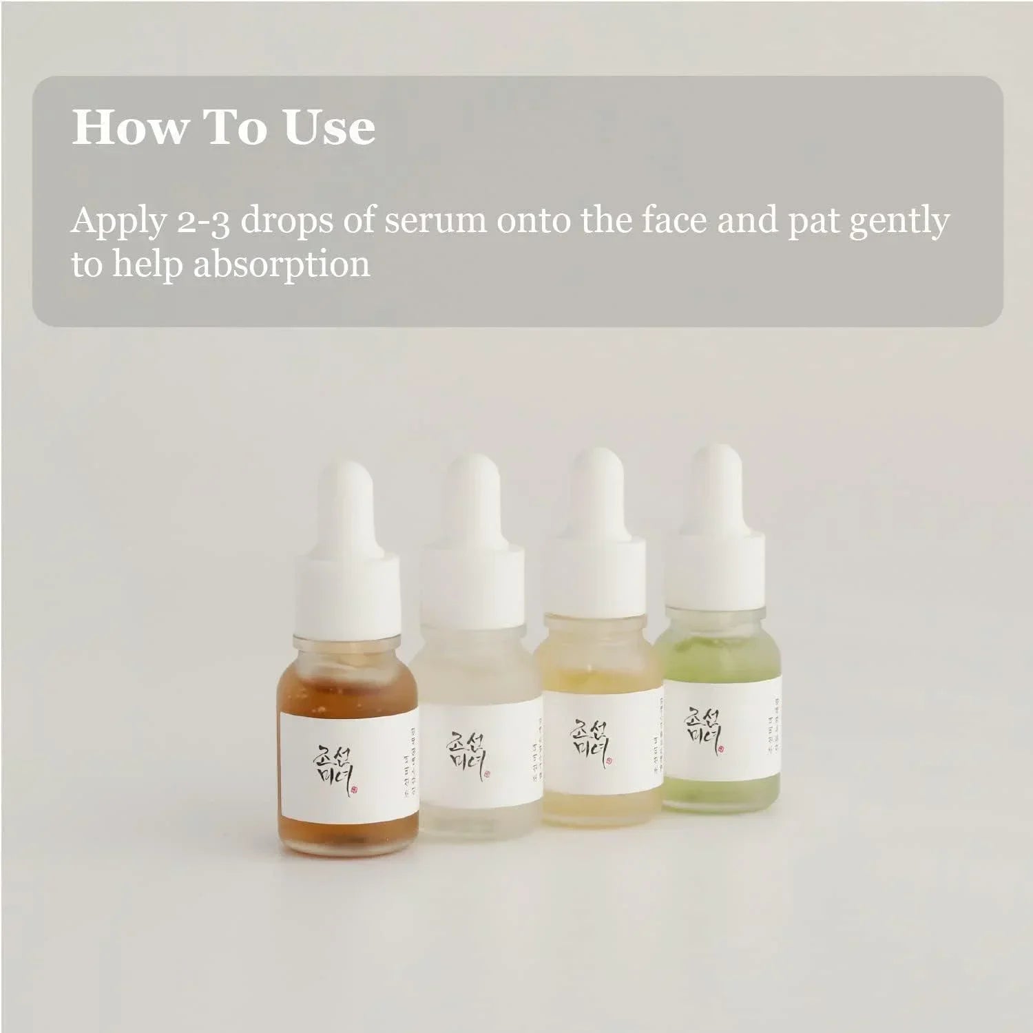 [BeautyOfJoseon] Hanbang Serum Discovery Kit (10ml*4ea)