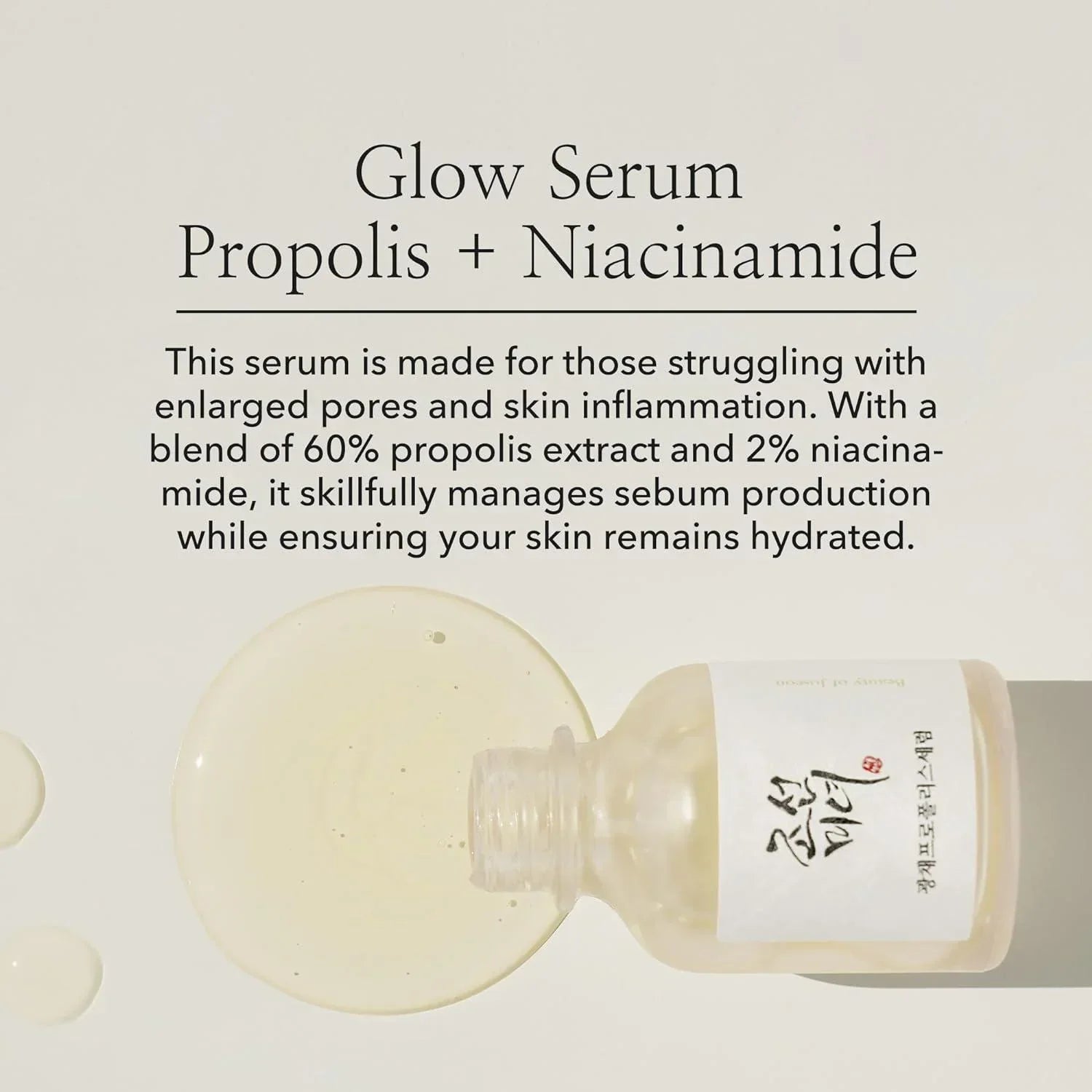 [BeautyOfJoseon] Glow Serum : Propolis + Niacinamide 30ml