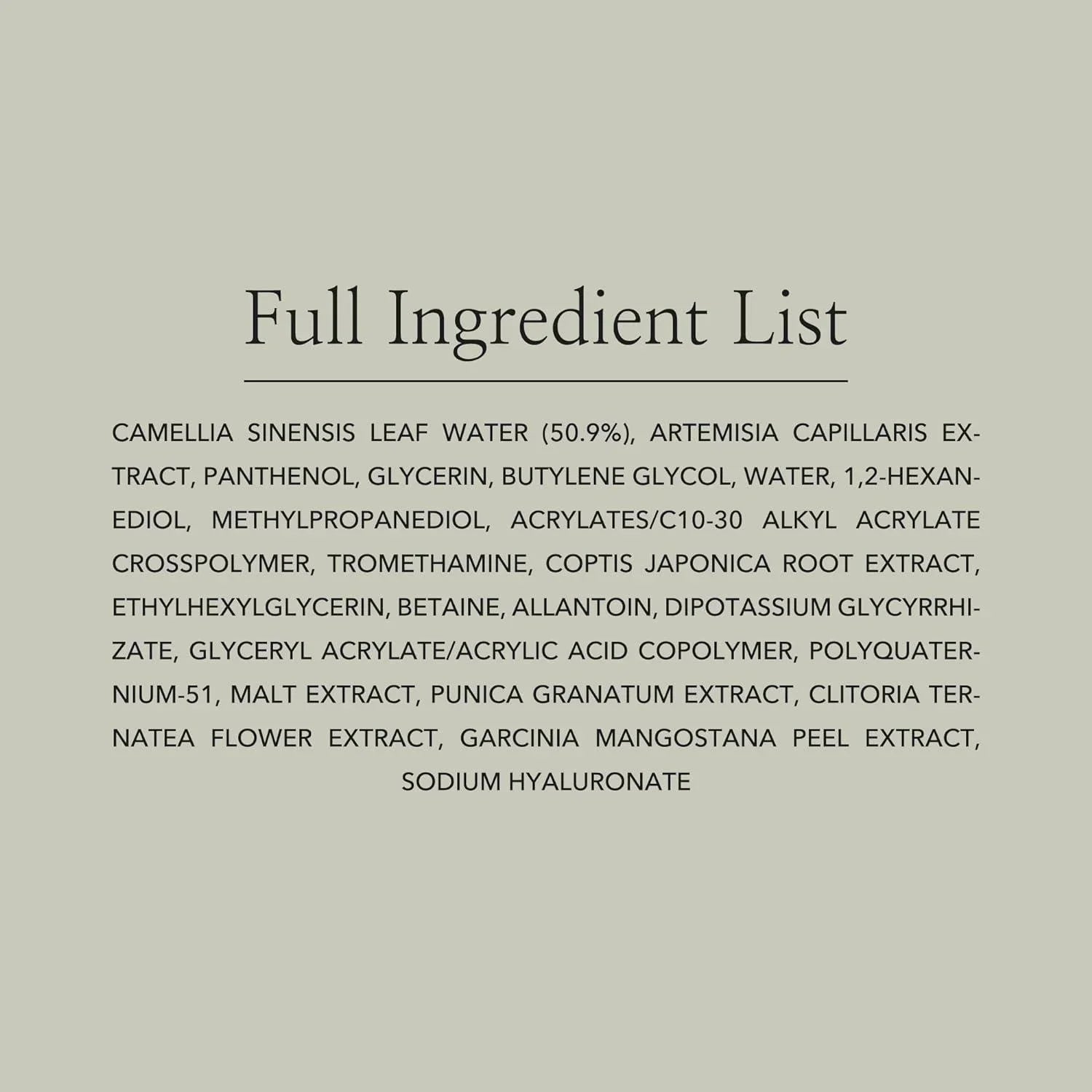 [BeautyOfJoseon] Calming Serum : Green tea + Panthenol 30ml