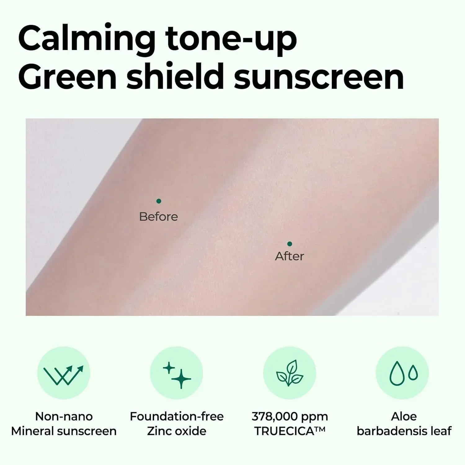 [Somebymi] Truecica Mineral Calming Tone-Up Suncream 50ml