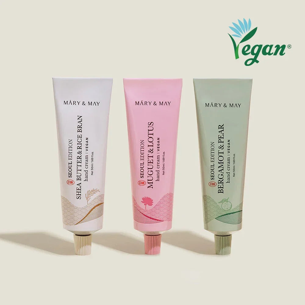 [Mary&May] Seoul Edition BERGAMOT & PEAR Hand Cream 50ml
