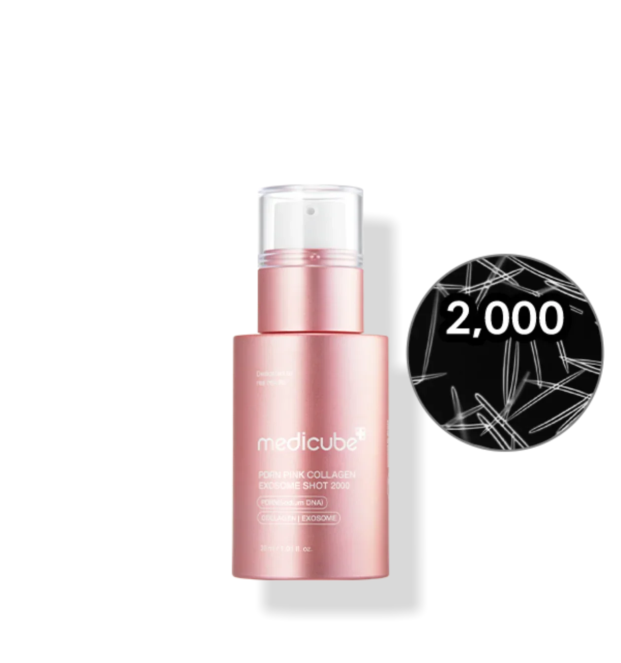 [Medicube] PDRN Pink Collagen exosome shot ampoule 2000 30ml