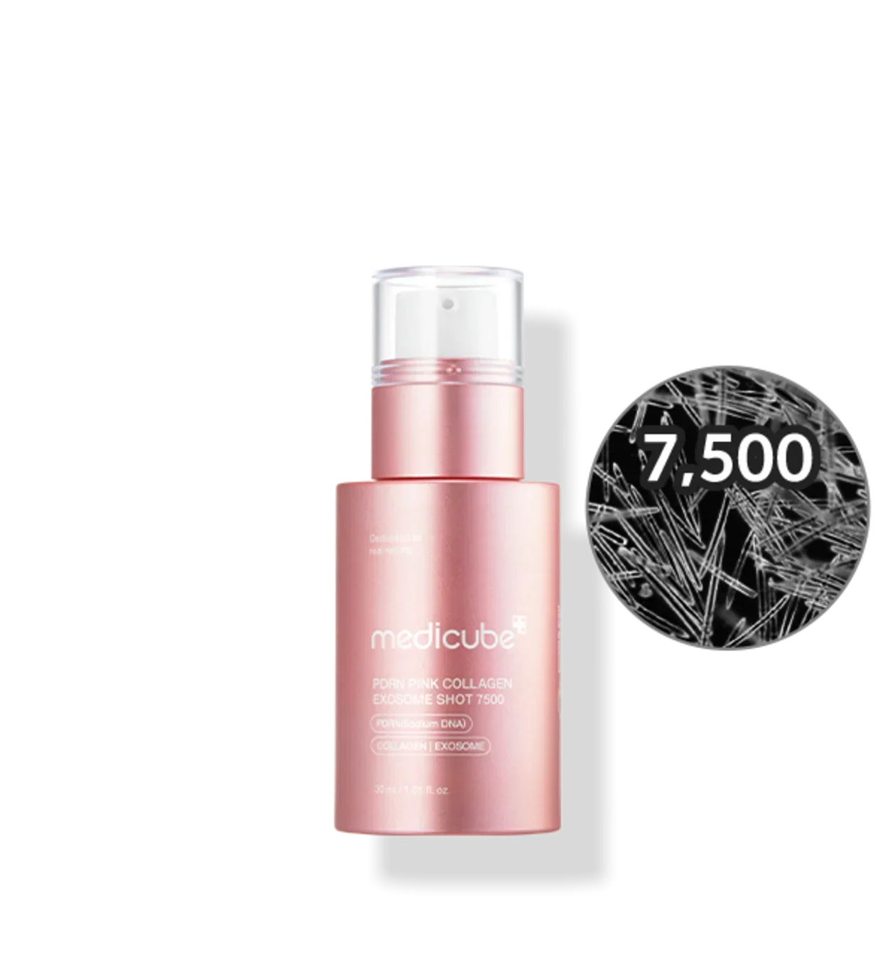[Medicube] PDRN Pink Collagen exosome shot ampoule 7500 30ml