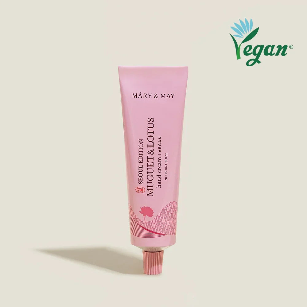 [Mary&May] Seoul Edition MUGUET & LOTUS Hand Cream 50ml