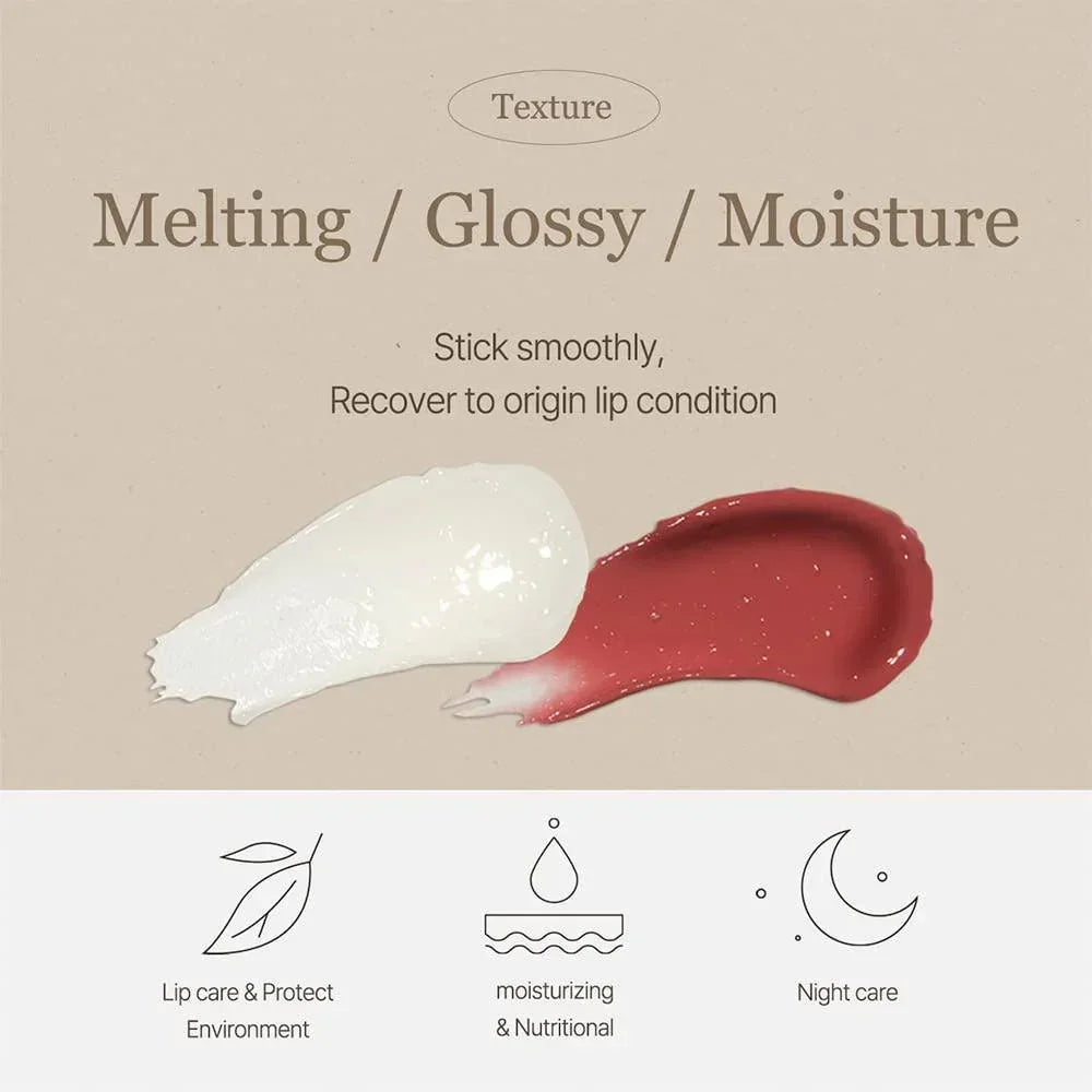 [Mixsoon] Vegan Melting Lip Balm (Clear) 4.1g