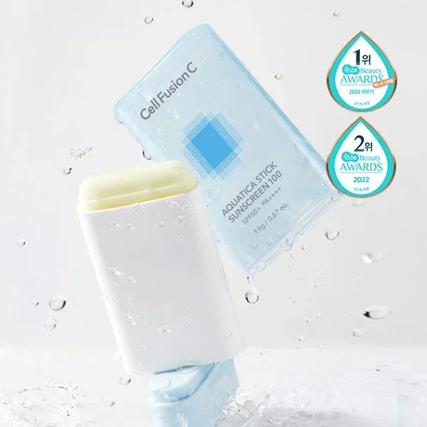 [CellFusionC] Aquatica Stick Sunscreen 100 SPF50+/PA++++ 19g