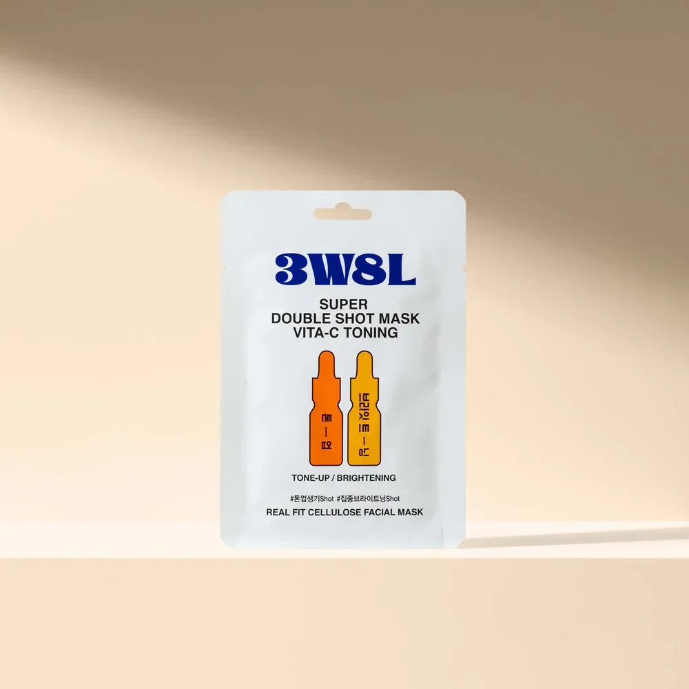 [3W8L] Super Double Shot Mask VitaC Toning 27ml