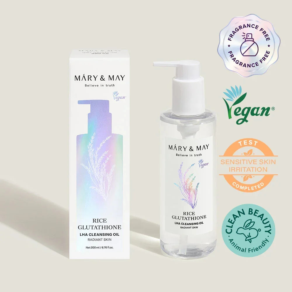 [Mary&May] Rice Glutathione LHA Cleansing Oil 200ml